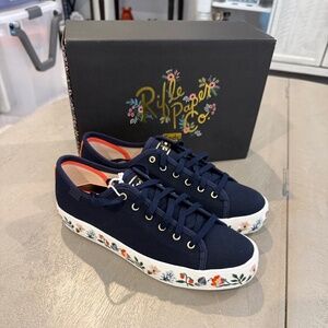 Rifle Paper Co. Keds Triple Kick Woman's Shoes Sz. 6.5M